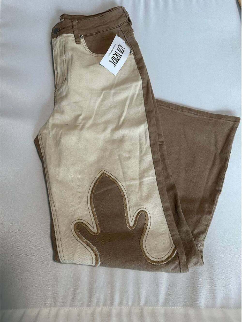 12th Tribe High Noon Western Pants 31 Two Tone Cowgirl Rodeo NWT
